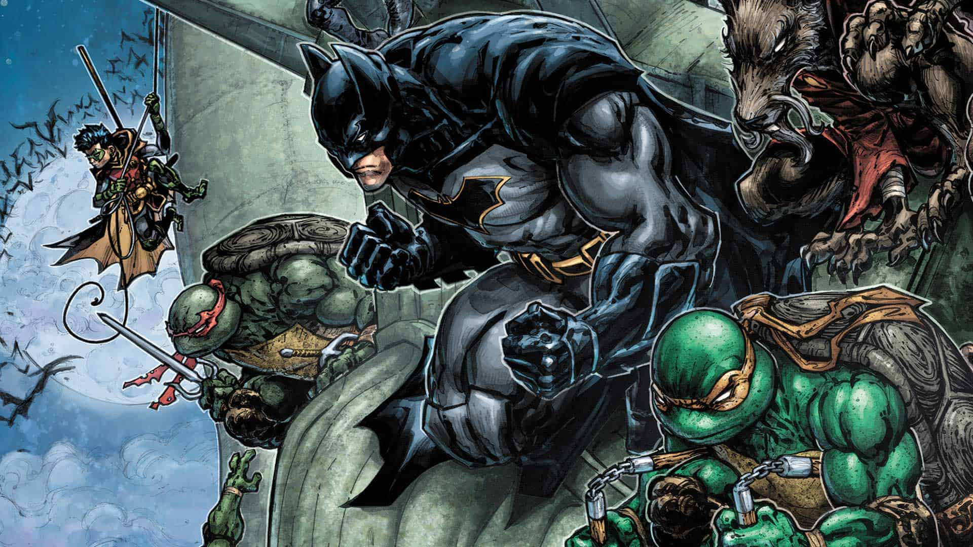 Liên Minh Người Dơi và Ninja Rùa-Batman vs. Teenage Mutant Ninja Turtles (2019)