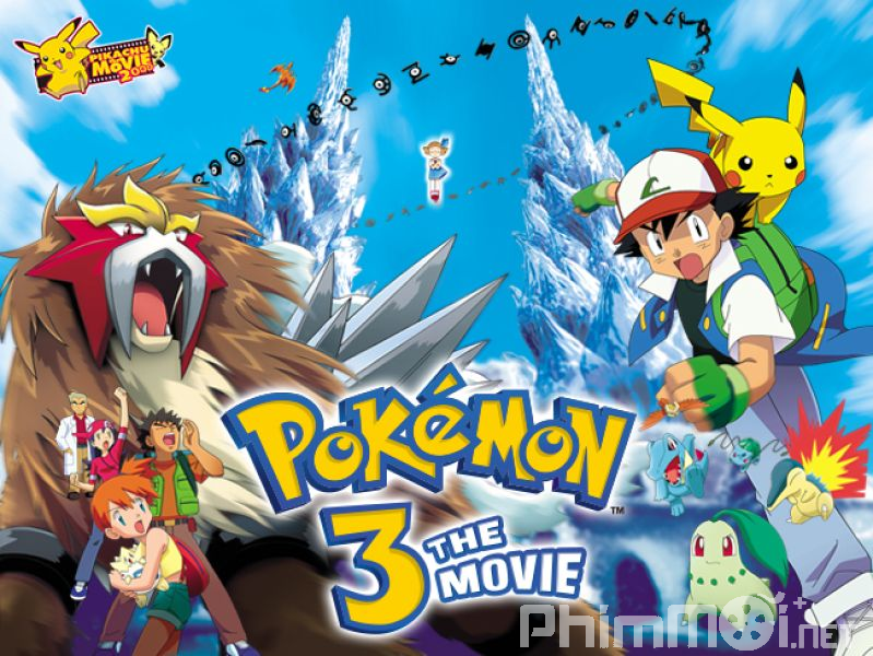 Pokemon Movie 3: Đế Vương Của Tháp Pha Lê Entei-Pokemon 3: The Movie